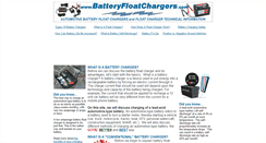 Desktop Screenshot of batteryfloatchargers.com