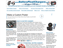Tablet Screenshot of batteryfloatchargers.com